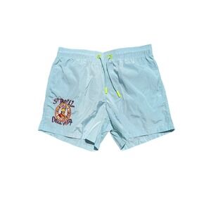 Bain de Mer St Tropez Dolce Vita Swim Trunks Sky Blue Mens XXL New